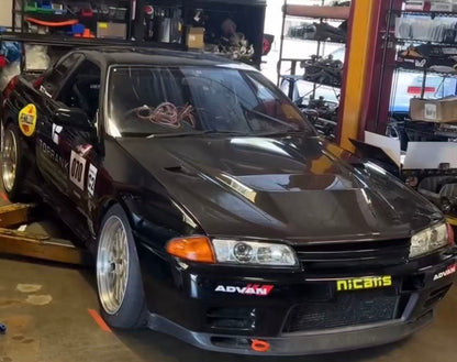 Nissan Skyline R32 GTR R1 Type Vented Hood (also fit GTS) 1989-1994