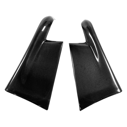 NISSAN SKYLINE R32 GTR TOPSECRET STYLE REAR SPATS ADDON Kazento Carbon Parts 车身侧板