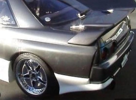 NISSAN SKYLINE R32 GTR TOPSECRET STYLE REAR SPATS ADDON 1989-1994