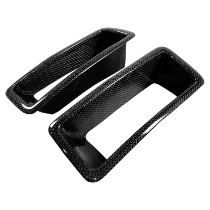 Nissan Skyline R32 NIS Style Front Bumper Vents Ducts Kazento Carbon Parts 车身侧板