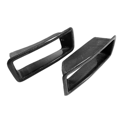Nissan Skyline R32 NIS Style Front Bumper Vents Ducts Kazento Carbon Parts 车身侧板