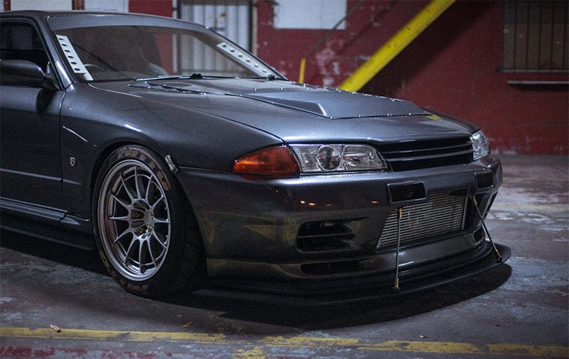 Nissan Skyline R32 NIS Style Front Bumper Vents Ducts Kazento Carbon Parts 车身侧板