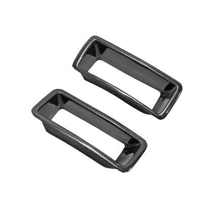 Nissan Skyline R32 NIS Style Front Bumper Vents Ducts Kazento Carbon Parts 车身侧板