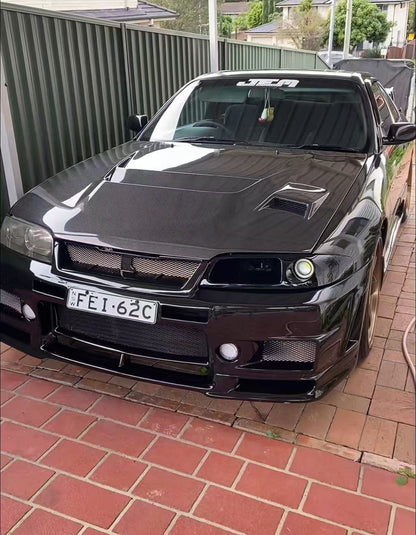Nissan Skyline R33 GTS / GTS-T R1 Vented Hood Bonnet