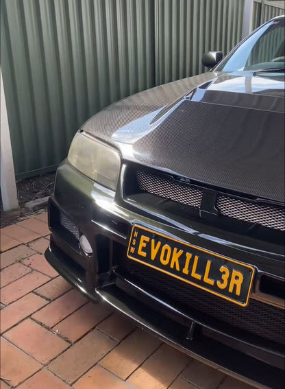 Nissan Skyline R33 GTS / GTS-T R1 Vented Hood Bonnet