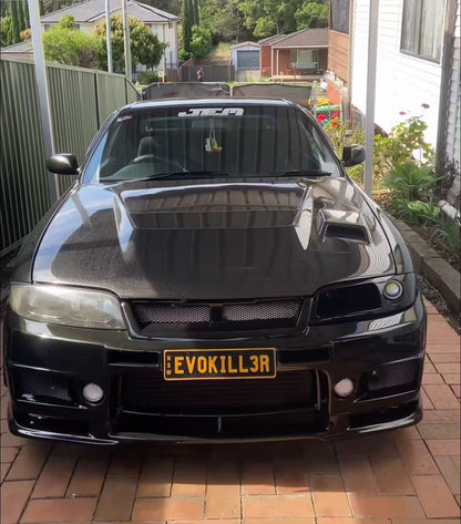 Nissan Skyline R33 GTS / GTS-T R1 Vented Hood Bonnet