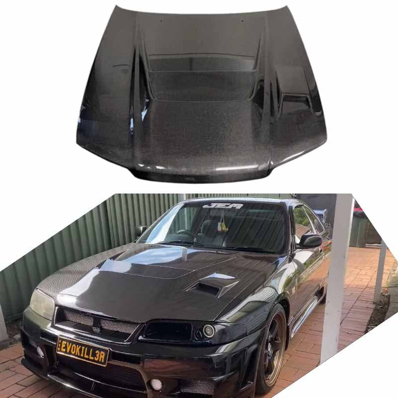 Nissan Skyline R33 GTS / GTS-T R1 Vented Hood Bonnet