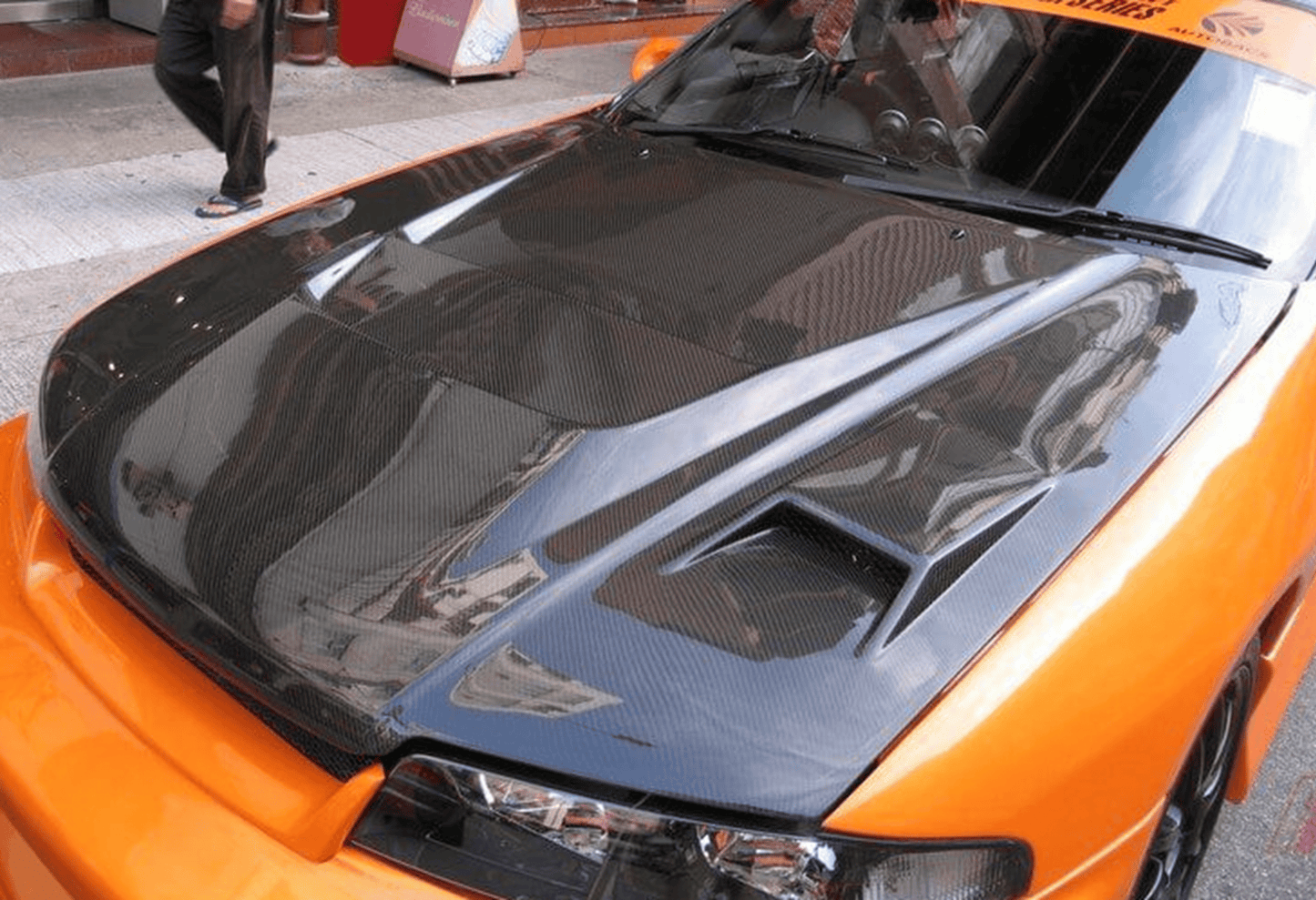 Nissan Skyline R33 GTS / GTS-T R1 Vented Hood Bonnet