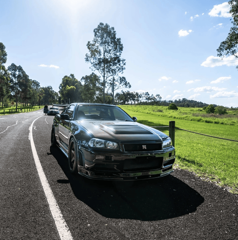Nissan Skyline R34 GTR NIS Z TUNE Vented Hood Bonnet 1999-2002