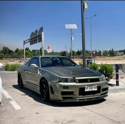 Nissan Skyline R34 GTR NIS Z TUNE Vented Hood Bonnet 1999-2002