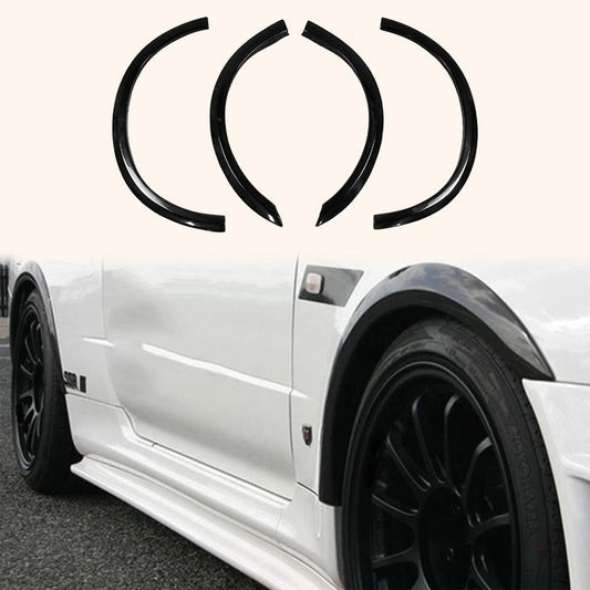 Nissan Skyline R34 GTR NS Front Rear Over Fender Flare 1999-2002 4Pcs Kazento Carbon Parts 车身侧板