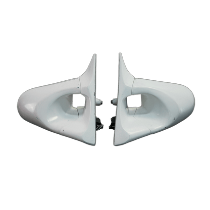 Nissan Skyline R34 (GTR RHD only) Fiberglass Unpaint Side Aero Mirror Kazento Carbon Parts 车身侧板 Fiber Glass (Unpaint) R34-MC-TI-GND-R-FRP