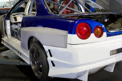 Nissan Skyline R34 GTR Style Rear Over Fender Flare 1999-2002