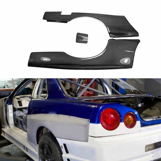 Nissan Skyline R34 GTR Style Rear Over Fender Flare 1999-2002