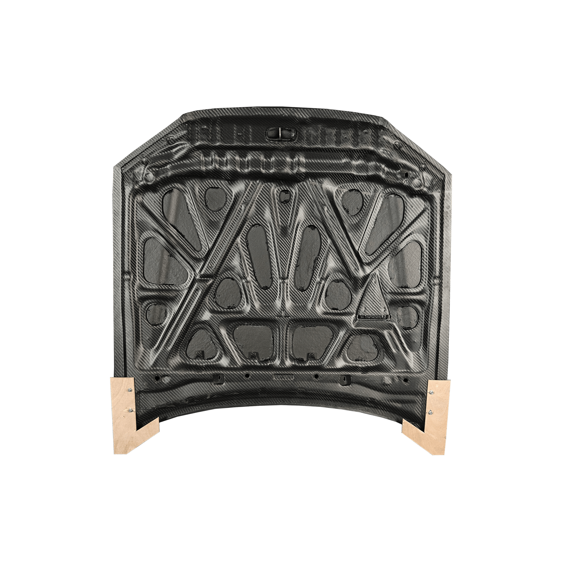 Nissan Skyline R34 GTR V-Spec II Style Front Vented Hood Bonnet Kazento Carbon Parts Bonnets/Hoods