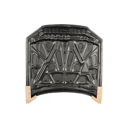 Nissan Skyline R34 GTR V-Spec II Style Front Vented Hood Bonnet Kazento Carbon Parts Bonnets/Hoods