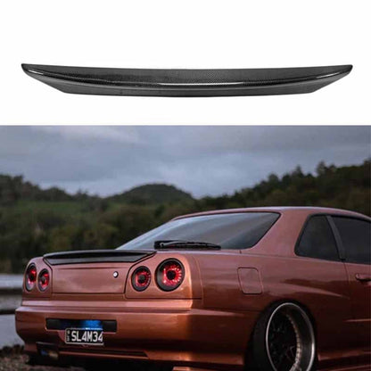 Nissan Skyline R34 GTT GTR MNE Style Trunk Spoiler 1999-2002