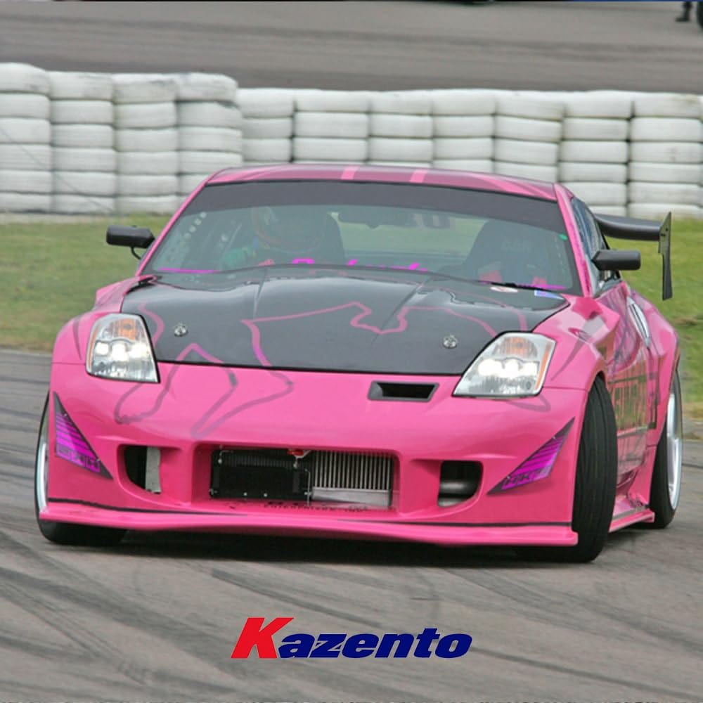 Nissan Z33 350Z DO Style Wide Body Front Bumper 2003-08 Kazento Carbon Parts 车身侧板 Fiber Glass (Unpaint) 350Z-FB-DO-FRP
