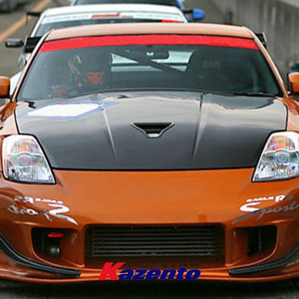 Nissan Z33 350Z DO Style Wide Body Front Bumper 2003-08 Kazento Carbon Parts 车身侧板 Fiber Glass (Unpaint) 350Z-FB-DO-FRP