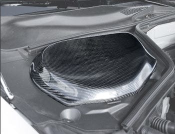 Nissan Z33 350Z Fluid & Battery Cover Engine Panel Trim Kazento Carbon Parts 车身侧板