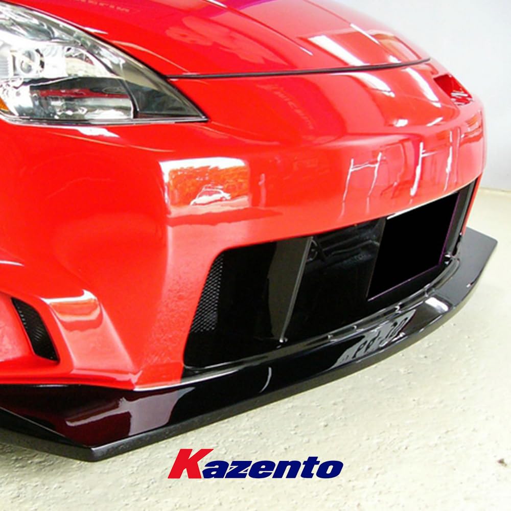 Nissan Z33 350Z ING Style Front Bumper Body Kits 2002-2008 Kazento Carbon Parts 车身侧板 Fiber Glass (Unpaint) 350Z-FB-ING-FRP
