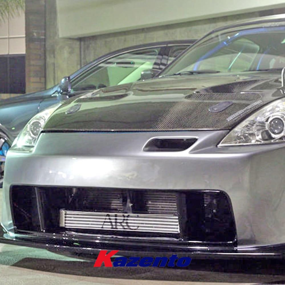 Nissan Z33 350Z ING Style Front Bumper Body Kits 2002-2008 Kazento Carbon Parts 车身侧板 Fiber Glass (Unpaint) 350Z-FB-ING-FRP