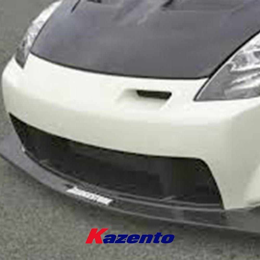 Nissan Z33 350Z ING Style Front Bumper Body Kits 2002-2008 Kazento Carbon Parts 车身侧板 Fiber Glass (Unpaint) 350Z-FB-ING-FRP