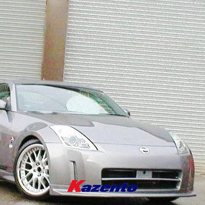 Nissan Z33 350Z NIS Version 1 Front Bumper 2002-2008 Kazento Carbon Parts 车身侧板 Fiber Glass (Unpaint) 350Z-FB-NISM1-FRP