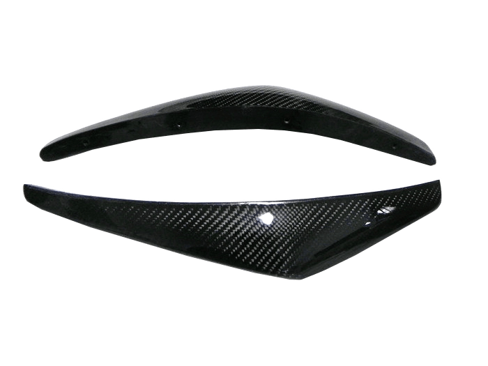 Nissan Z33 350Z NIS2 Style Front Bumper Canard Splitter 2003-08 Kazento Carbon Parts 车身侧板