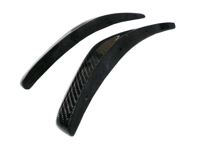 Nissan Z33 350Z NIS2 Style Front Bumper Canard Splitter 2003-08 Kazento Carbon Parts 车身侧板