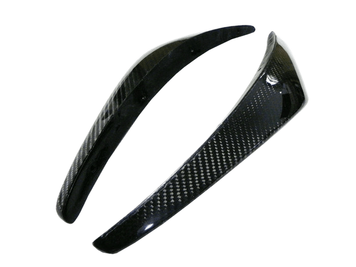 Nissan Z33 350Z NIS2 Style Front Bumper Canard Splitter 2003-08 Kazento Carbon Parts 车身侧板
