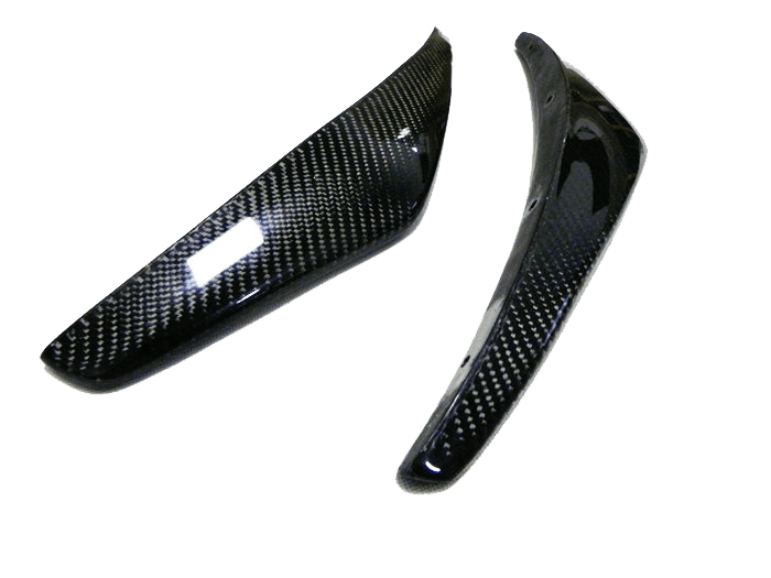 Nissan Z33 350Z NIS2 Style Front Bumper Canard Splitter 2003-08 Kazento Carbon Parts 车身侧板