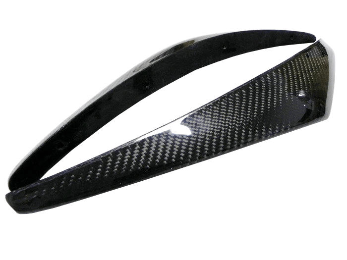 Nissan Z33 350Z NIS2 Style Front Bumper Canard Splitter 2003-08 Kazento Carbon Parts 车身侧板