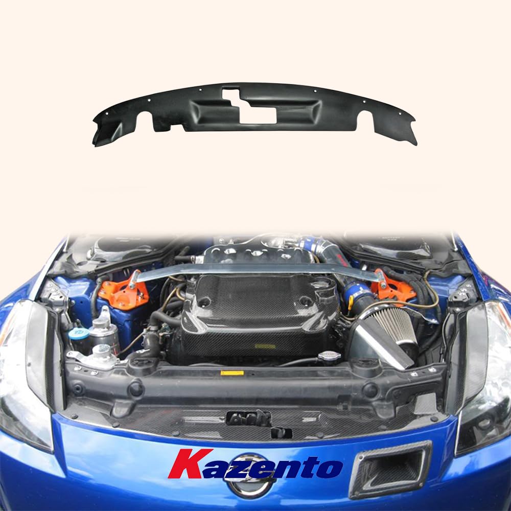 Nissan Z33 350Z OE Style Fiberglass Unpaint Cooling Panel Engine Kazento Carbon Parts 车身侧板 Fiber Glass (Unpaint) 350Z-CP-OE-FRP