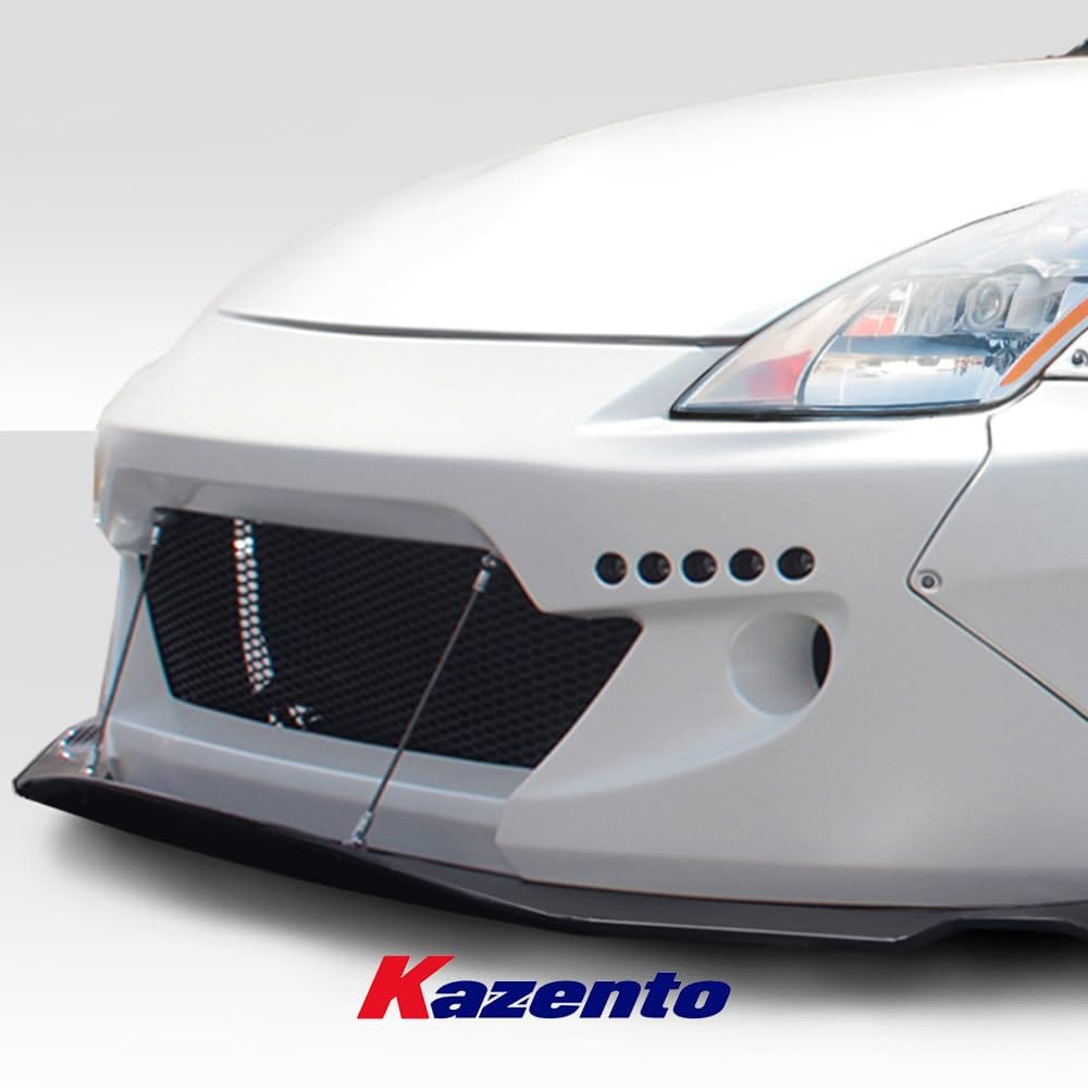 Nissan Z33 350Z RB2 Style Front Bumper 2002-2008 Kazento Carbon Parts 车身侧板 Fiber Glass (Unpaint) 350Z-FB-RB2-FRP