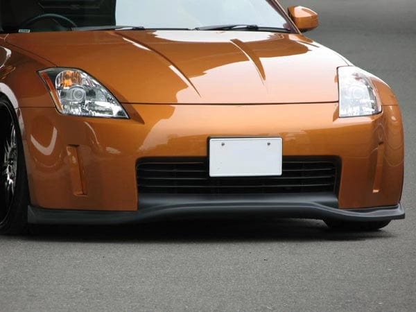 Nissan Z33 350Z URS GT Style Front Lip 2007-08 Late Model Kazento Carbon Parts 车身侧板