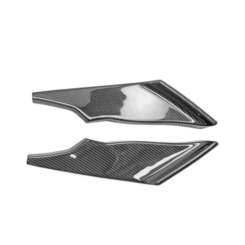 Nissan Z33 350Z VRS Type Front Bumper Canard 2003-08 Kazento Carbon Parts 车身侧板 Carbon Fiber (Double Side Carbon) 350Z-CANA-VRSA1-2CF
