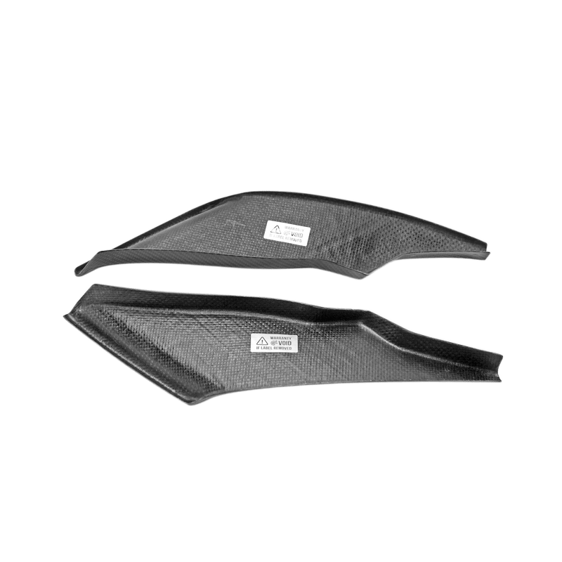 Nissan Z33 350Z VRS Type Front Bumper Canard 2003-08 Kazento Carbon Parts 车身侧板 Carbon Fiber (Double Side Carbon) 350Z-CANA-VRSA1-2CF