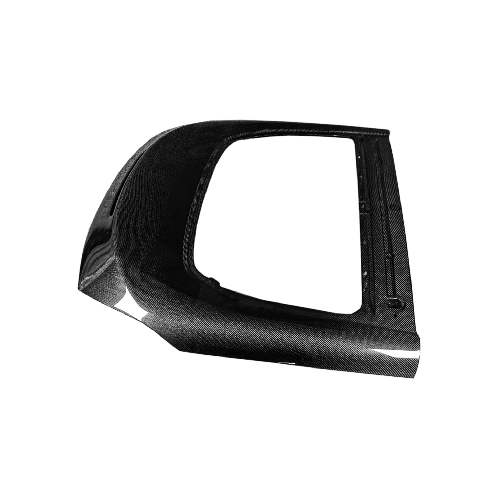 Nissan Z34 370Z Coupe 09-20 Carbon OE Style Rear Roof Trunk Hatchback Kazento Carbon Parts Carbon Fiber 370Z-HATCHBACK-OE-CF