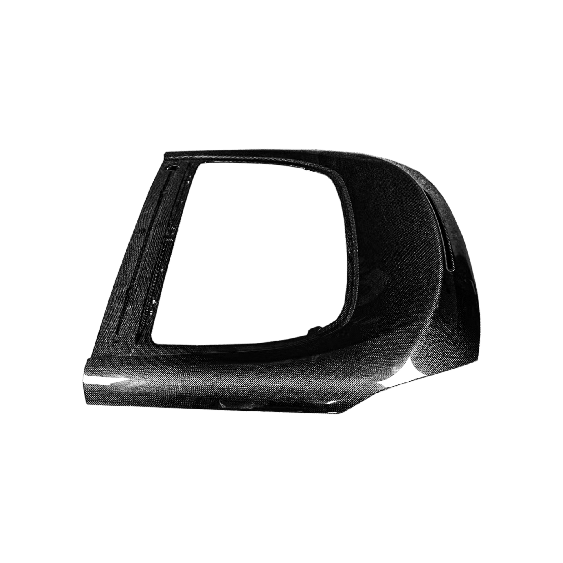 Nissan Z34 370Z Coupe 09-20 Carbon OE Style Rear Roof Trunk Hatchback Kazento Carbon Parts Carbon Fiber 370Z-HATCHBACK-OE-CF