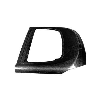 Nissan Z34 370Z Coupe 09-20 Carbon OE Style Rear Roof Trunk Hatchback Kazento Carbon Parts Carbon Fiber 370Z-HATCHBACK-OE-CF