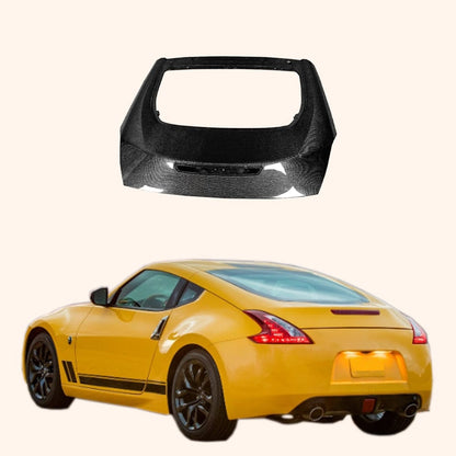 Nissan Z34 370Z Coupe 09-20 Carbon OE Style Rear Roof Trunk Hatchback
