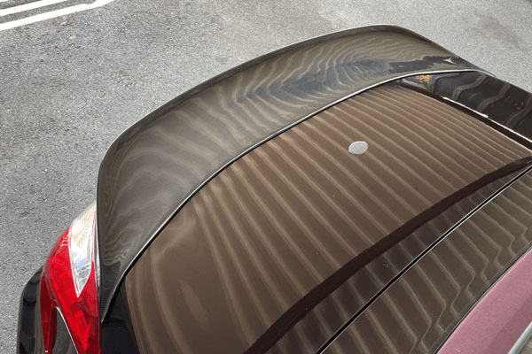 Nissan Z34 370Z Coupe 09-20 NIS Style Rear Ductail Spoiler Fiberglass