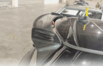 OE Style Carbon Rear Roof Spoiler Wing Lip For Mini R56 Cooper S 06-13 Kazento Carbon Parts 车身侧板 Carbon Fiber R56-RS-OE-S-CF