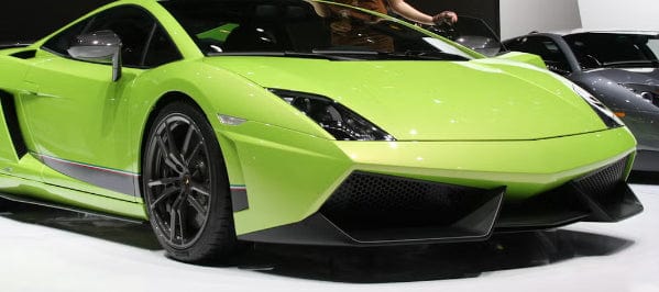 Partial Carbon Front Bumper For Lamborghini Gallardo LP550 LP560 LP570 10-13