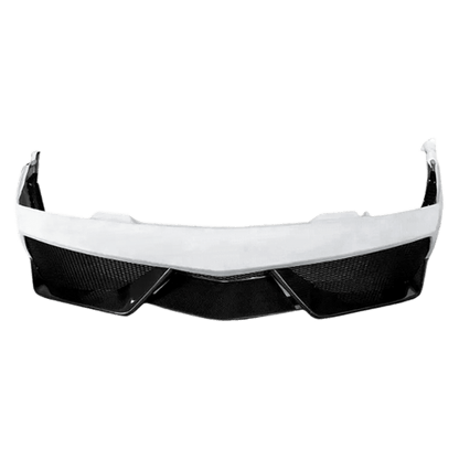 Partial Carbon Front Bumper For Lamborghini Gallardo LP550 LP560 LP570 Kazento Carbon Parts Partial Carbon Fiber LP550-FB-570-PCF