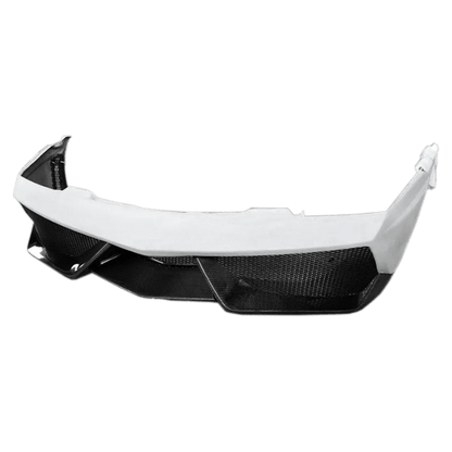 Partial Carbon Front Bumper For Lamborghini Gallardo LP550 LP560 LP570 Kazento Carbon Parts Partial Carbon Fiber LP550-FB-570-PCF
