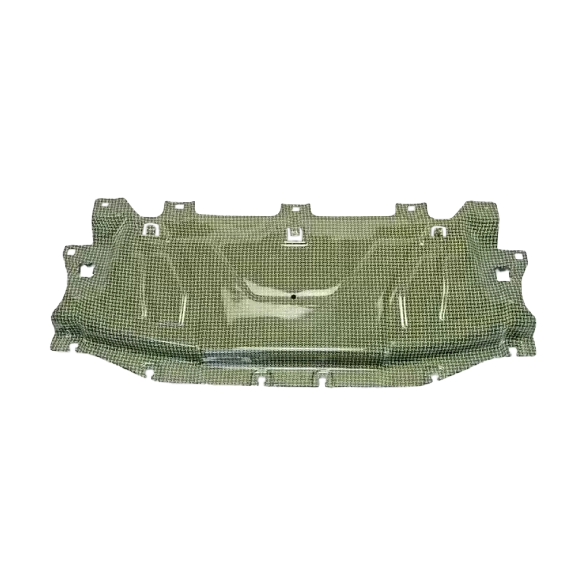 For Toyota GR Supra A90 OE Style Yellow Ke-vlar Radiator Plate Cooling Panel - Kazento Carbon Parts