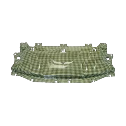 For Toyota GR Supra A90 OE Style Yellow Ke-vlar Radiator Plate Cooling Panel - Kazento Carbon Parts