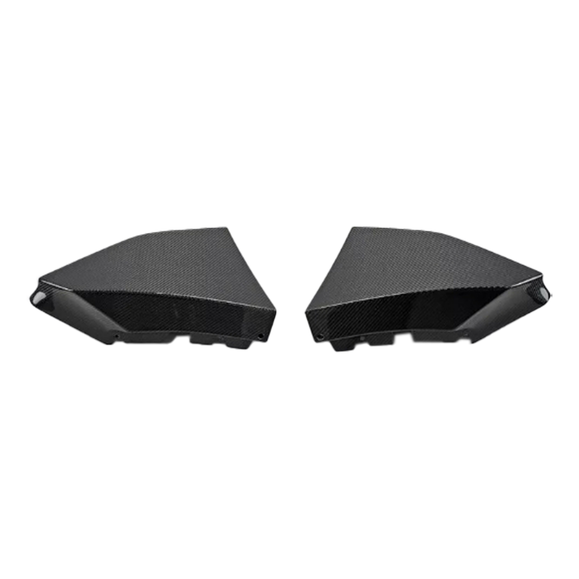 For Toyota 19+ Supra A90 T Type Carbon Fiber Rear Spats Body Kit Fins Pair - Kazento Carbon Parts